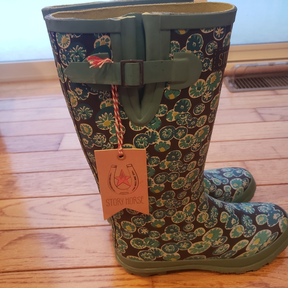 Rain boots Wellington Style Crazy Horse brand